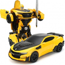 变形金刚超大擎天柱大黄蜂遥控车汽车机器人模型玩具车