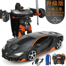 变形金刚超大擎天柱大黄蜂遥控车汽车机器人模型玩具车