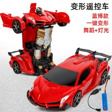 仿真模型手势感应机器人 男孩汽车玩具批发 儿童可变形遥控车玩具