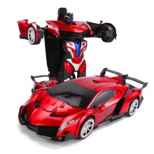 特大尺寸遥控变形金刚手势感应充电汽车机器人电动遥控玩具车1:10