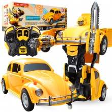 变形大黄蜂变形遥控车 手势感应变形机器人儿童玩具3-7批发