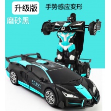 批发玩具车儿童充电RC电动汽车赛车2.4G遥控车感应变形遥控汽车