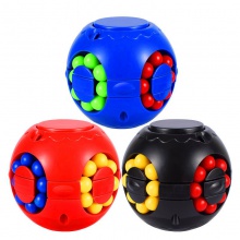 抖音rx同款魔豆魔方旋转陀螺滚珠减压汉堡魔豆魔方儿童玩具批发