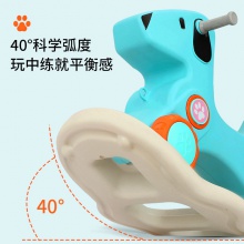 儿童摇摇马玩具宝宝摇摇马塑料1-2-5周岁带音乐可坐可骑马车木马