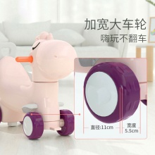 摇摇马两用小木马婴儿幼儿宝宝溜溜车二合一周岁礼物婴儿玩具