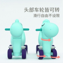 摇摇马两用小木马婴儿幼儿宝宝溜溜车二合一周岁礼物婴儿玩具