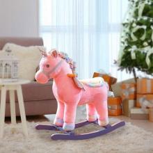 木马儿童摇马儿童玩具一岁宝宝生日礼物摇椅摇摇马独角兽