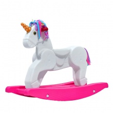 恐龙摇摇马儿童室内玩具独角兽卡通宝宝摇椅发声音