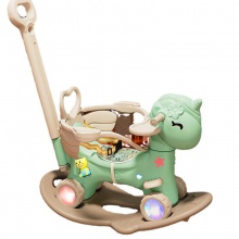 婴儿摇摇马二合一木马儿童摇马多功能宝宝男女孩一周岁生日礼物