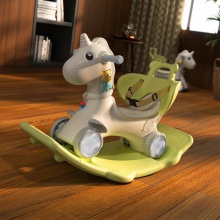 摇摇马木马儿童马宝宝1-3周岁两用婴儿摇椅滑行车男孩玩具