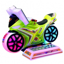 新款儿童电动投币TT摩托模拟游戏机3D互动亲子游乐摩托摇摇车