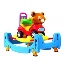 蹦蹦车儿童家用弹簧车爆笑虫子同款扭扭车宝宝摇摇乐抖音玩具摇马