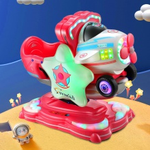 2022新款儿童投币摇摇车跷跷板小孩电动玩具车商用扫码支付摇摆机