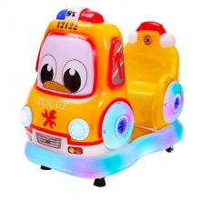 新款儿童电动投币3D老爷车摇摆机商用MP5摇摇车扫码共享摇摇