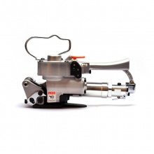 A19手提式免扣捆扎机热熔气动塑钢带PET全自动收紧器气动打包机