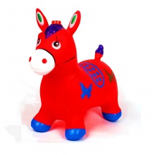 新款音乐跳跳鹿 儿童充气跳跳马 充气玩具 全新加厚A料 批发