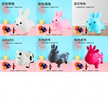 宝宝骑的玩具儿童跳跳马加厚加大款充气幼儿园马橡胶跳跳鹿