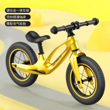 工厂定制儿童滑步车平衡自行车镁铝合金无脚踏12寸宝宝两轮滑行车