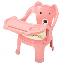 儿童餐椅凳子宝宝卡通椅子小板凳宝贝吃饭座椅靠背塑料餐椅批发