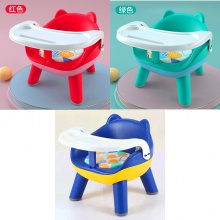 批发宝宝餐椅叫叫椅儿童靠背餐桌椅座椅带餐盘家用宝宝餐桌椅子