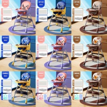 宝宝椅家用便携式婴儿餐桌座椅儿童饭桌宝宝餐椅吃饭多功能可折叠