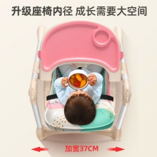 宝宝餐椅吃饭可折叠宝宝椅家用便携式婴儿餐桌座椅多功能儿童饭桌