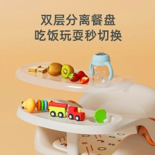 儿童椅子靠背宝宝学坐椅家用小板凳叫叫椅塑料凳子婴儿吃饭餐椅矮