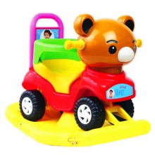 爆笑虫子蹦蹦车弹簧车儿童扭扭车可滑行防侧翻家用多功能玩具车