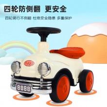宝宝带早教灯光平衡车溜溜车学步车婴幼儿玩具车儿童四轮滑行车