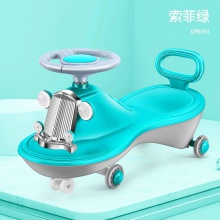 新款儿童摇摆扭扭车小孩可坐滑行溜溜车带音乐带灯光妞妞车
