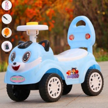 扭扭车批发儿童可坐人玩具车带音乐灯光四轮滑溜溜车助步车滑行车