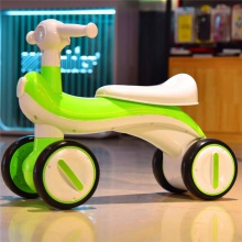 儿童滑行车四轮音乐灯光1-3岁宝宝溜溜滑滑车万向轮扭扭车