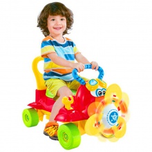 新玩具骑推二合一玩飞机走路儿童玩具骑电动汽车