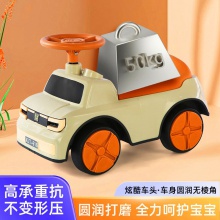 儿童滑行车四轮扭扭车溜溜车1-3岁平衡车助步车音乐灯光