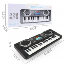 37键多功能电子琴钢琴儿童宝宝玩具音乐初学者入门家用乐器可弹奏
