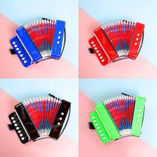 初学者手风琴音乐早教玩具学生初学者手拉琴乐器礼物儿童手拉乐器