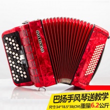厂家直供巴扬手风琴儿童成人120贝斯96贝斯60贝斯