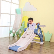儿童室内外家用带楼梯折叠滑滑梯户外小型幼儿园宝宝小孩滑梯玩具