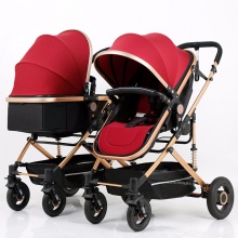 婴儿推车可坐可躺轻便折叠高景观减震双向新生儿童宝宝手推车童车