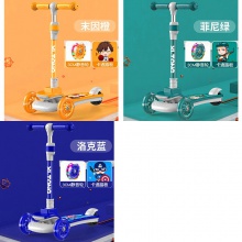 三合一儿童滑板车单脚滑滑车宝宝溜溜车踏板车