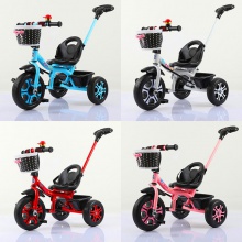 新款儿童三轮车脚踏车遛娃车小孩自行车宝宝手推车2-5岁 婴儿童车