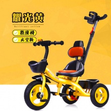 儿童三轮车脚踏车手推大号轻便自行1-3-6岁大座椅可坐可骑批发