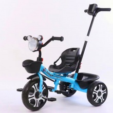 宝宝带推把推车儿童脚踏三轮车多功能脚踩遛娃车1-2-5岁厂家直供