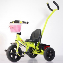 儿童三轮车新款玩具脚踏车小孩男女宝宝手推车二合一童车