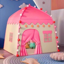 公主城堡儿童帐篷小花房子玩具屋室内帐篷房子宝宝分床帐篷