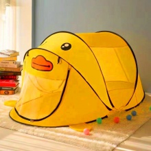 儿童可折叠帐篷室内玩具屋宝宝过家家小房子游戏球池弹开帐篷批发