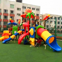 厂家直供幼儿园组合滑梯大型户外小区儿童塑料小博士滑滑梯定制
