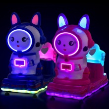 新款电动MP5摇摇车宝宝投币星际兔子摇摆机超市商用家用小孩玩具