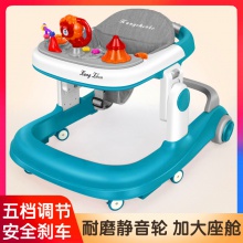 婴儿学步车防O型腿防侧翻宝宝儿童多功能助步车手推可坐厂家批发