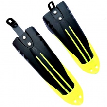 双色小飞鱼挡泥板12-18型自行车童车挡泥板快拆配件泥瓦泥除单车